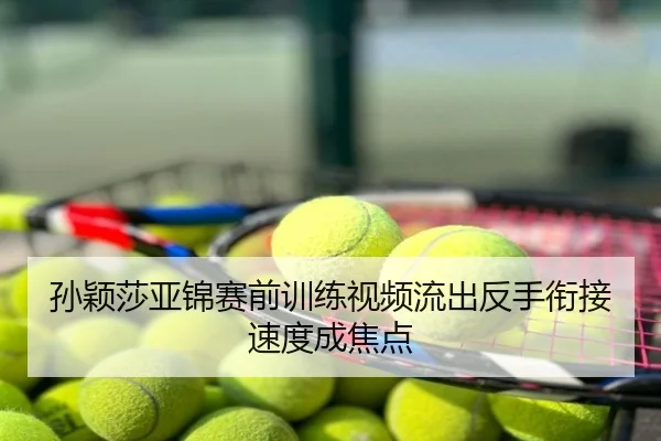 孙颖莎亚锦赛前训练视频流出反手衔接速度成焦点